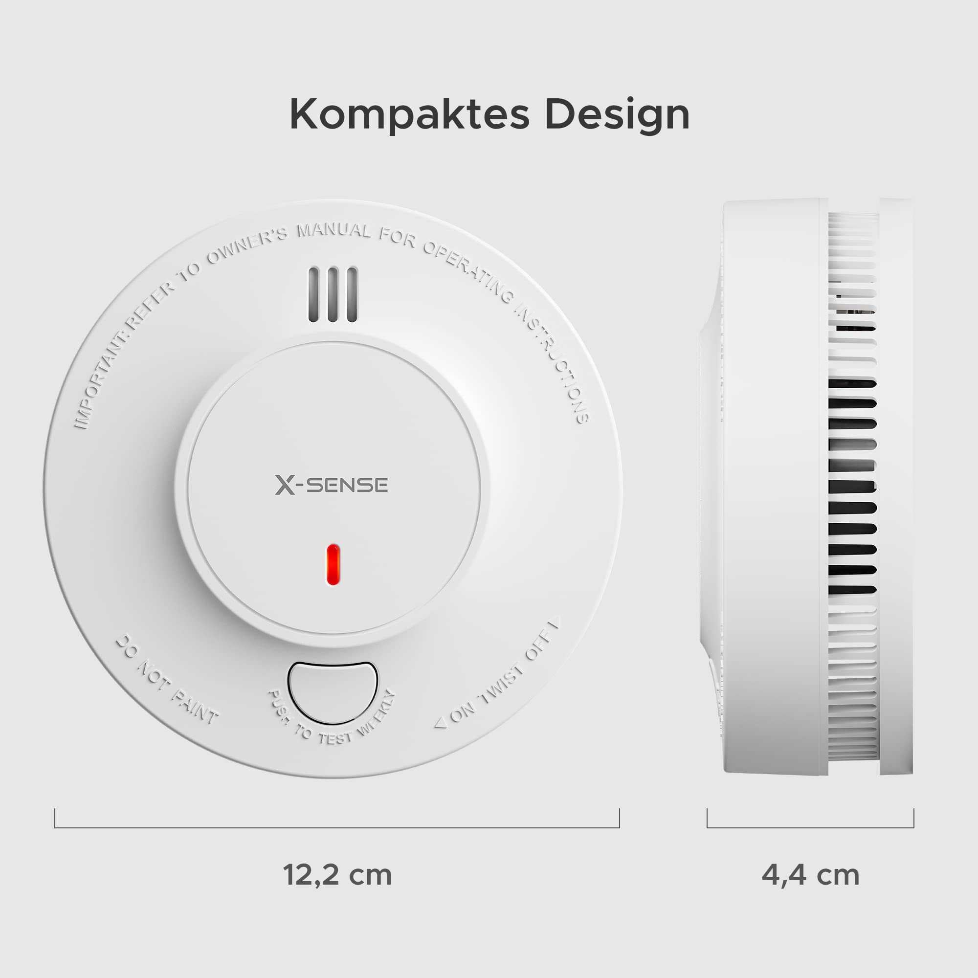 X-Sense SD19-W Drahtloser vernetzter Rauchmelder 6er Set - Umfassende Sicherheit für Ihr Zuhause Mesch Shop X-Sense SD19-W Drahtloser vernetzter Rauchmelder 6er Set - Umfassende Sicherheit für Ihr Zuhause Mesch Shop